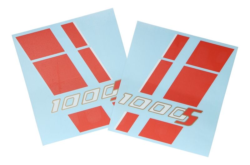 Moto Guzzi Sticker kit side cover orange 1000 S Moto Guzzi Sticker kit side cover orange 1000 S
