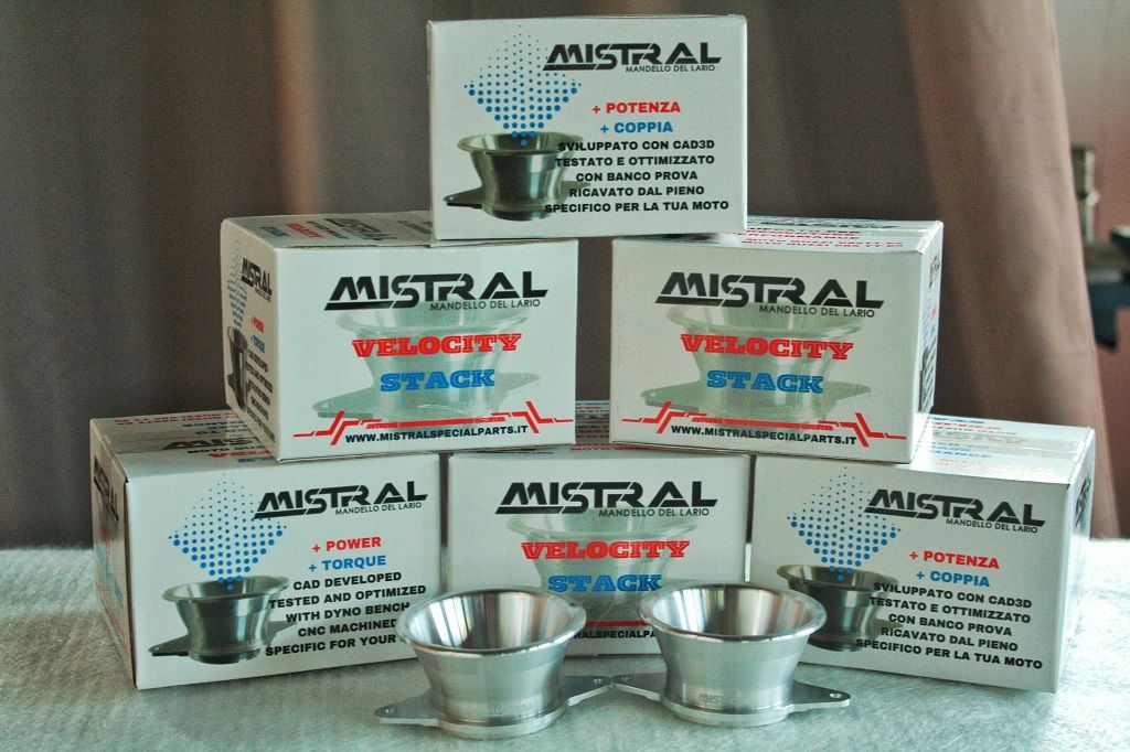 Velocity stack for V85TT E5+ by Mistral