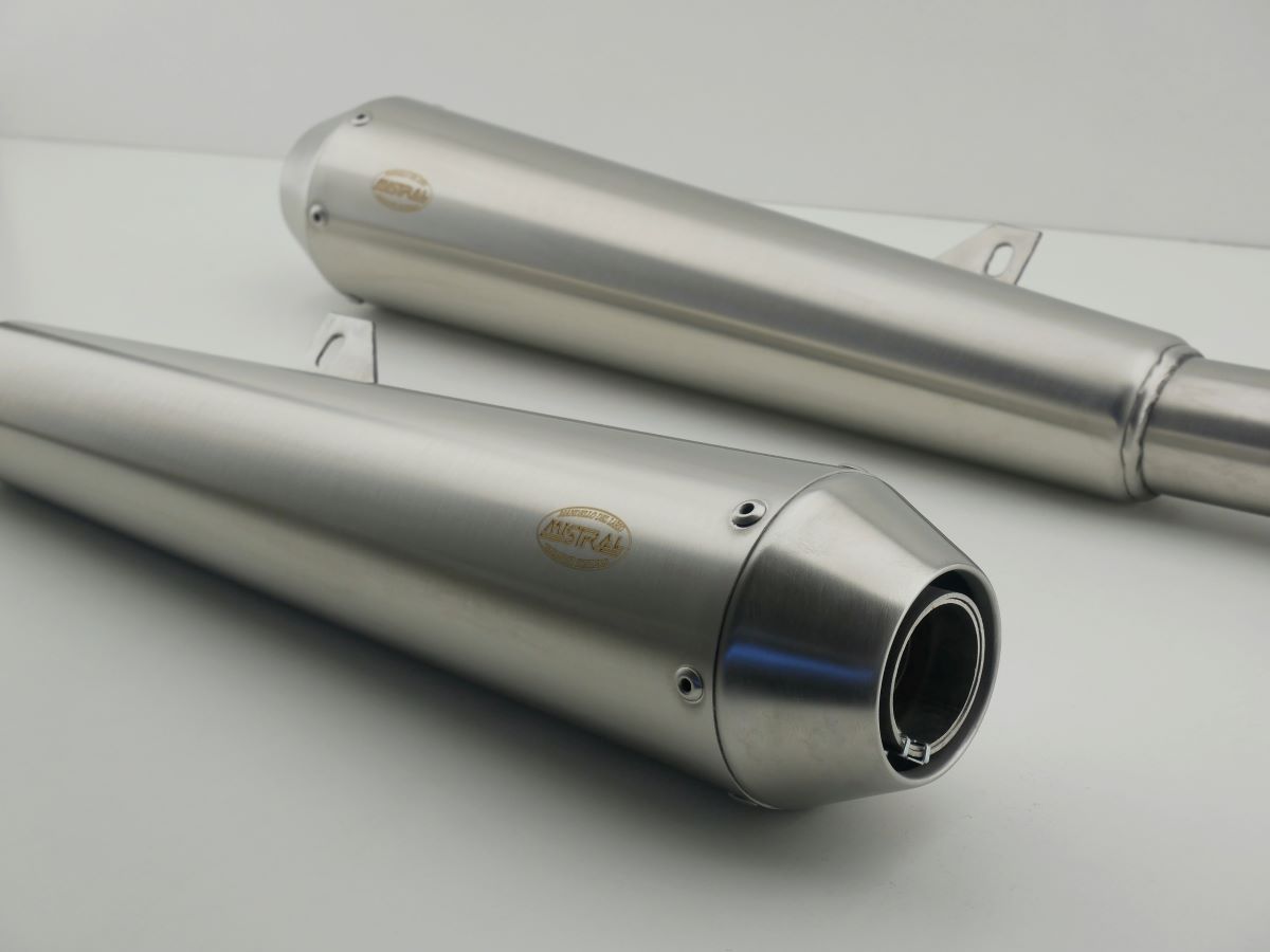 Mistral SATIN/MATTE conical exhaust for V35 and V50