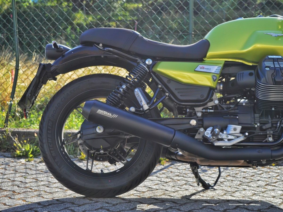 Mistral conical exhaust V7850 E5+ SATIN/MATTE (w/CAT) Mistral conical exhaust V7850 E5+ SATIN/MATTE (w/CAT)