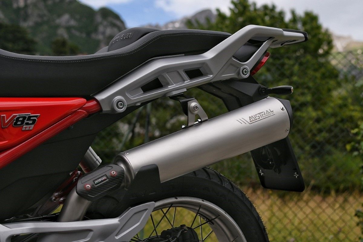 Ice Grey X-Trail exhaust for EURO 4 V85TT models