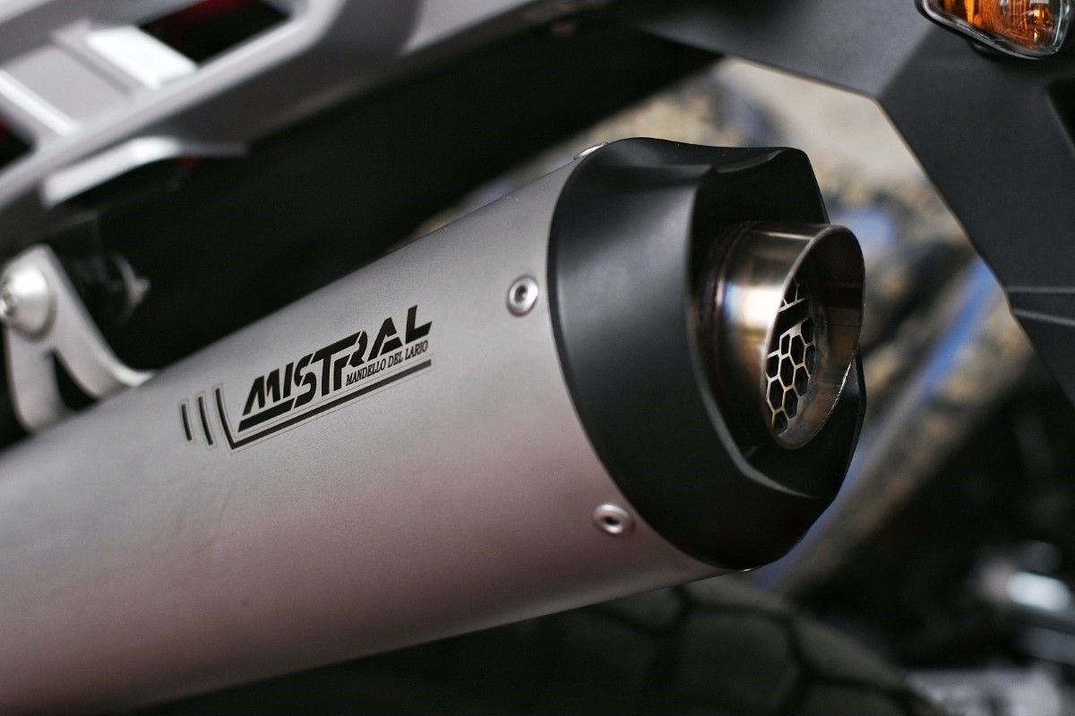 Ice Grey X-Trail exhaust for EURO 4 V85TT models